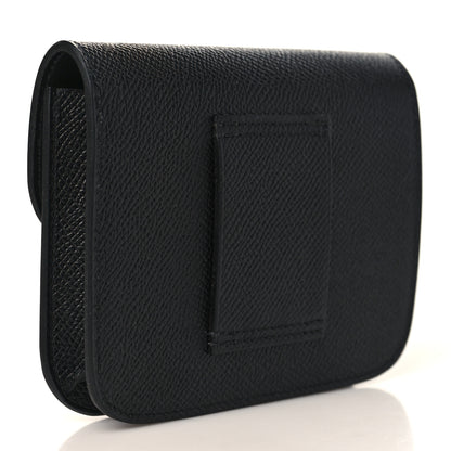 Hermes Epsom Constance Slim Wallet Black 4 of 9