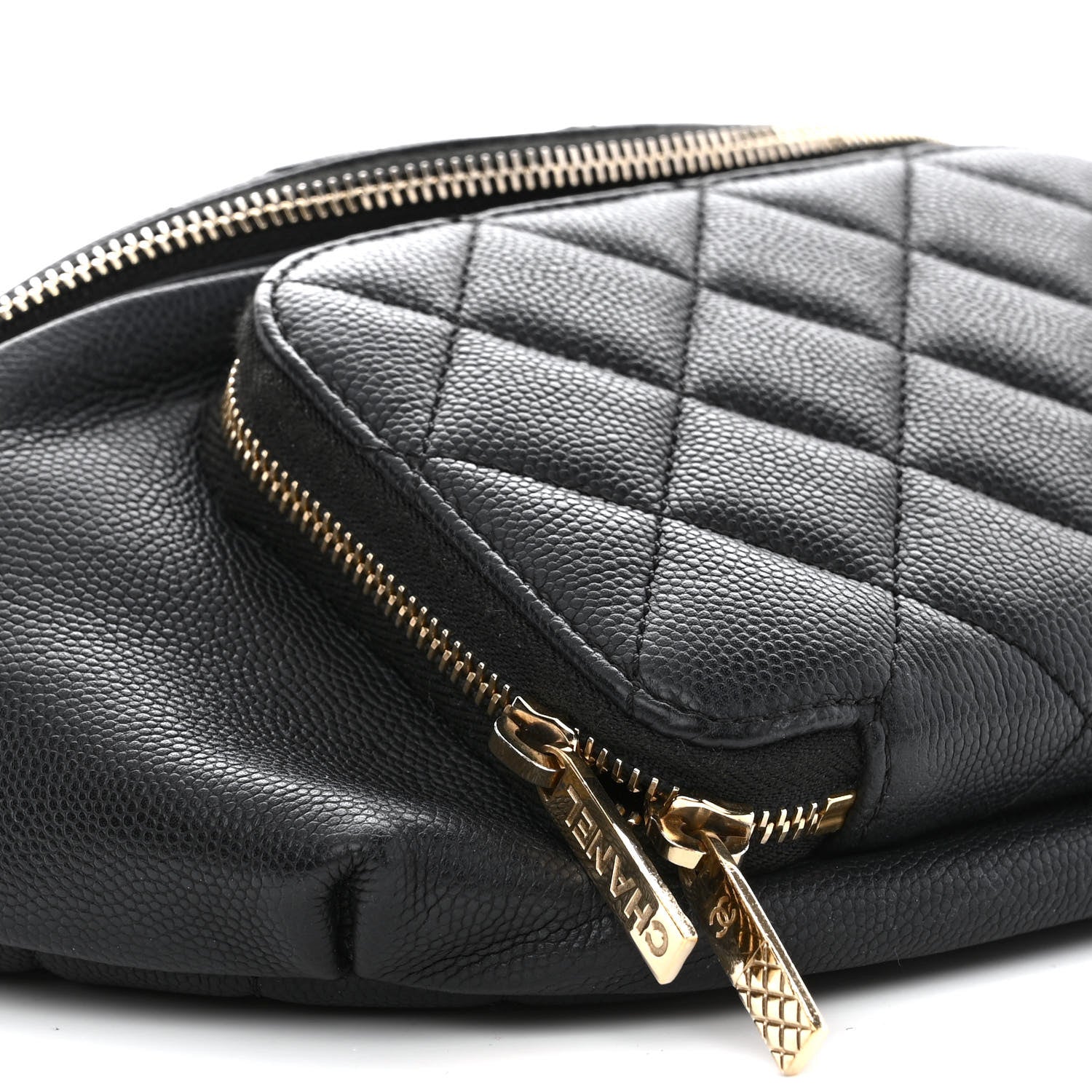 Chanel Caviar Quilted Business Affinity Waist Belt Bag Black 9 of 10