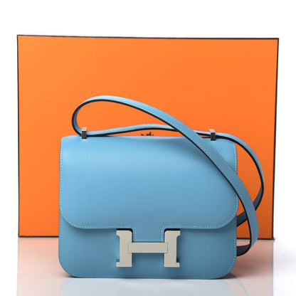 Hermes Swift Constance 18 Bleu Du Nord 11 of 11