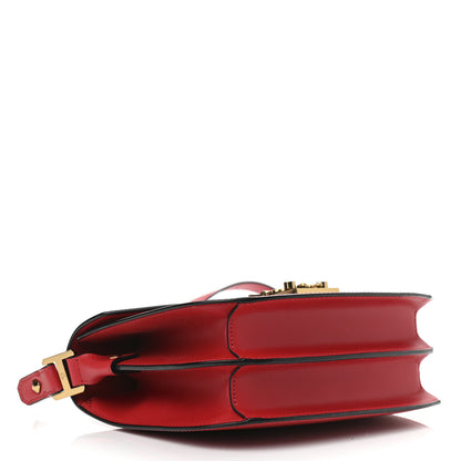 MCM Calfskin Patricia Small Crossbody Bag Red 4 of 10