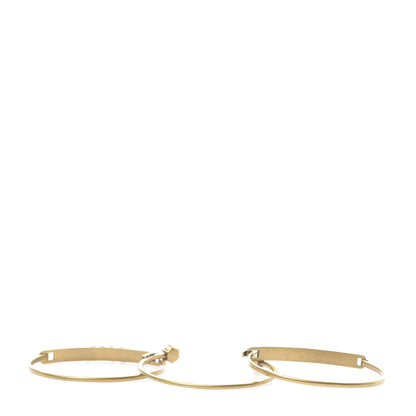Christian Dior Metal Crystal Dio(r)evolution Bracelet Set Gold 3 of 7