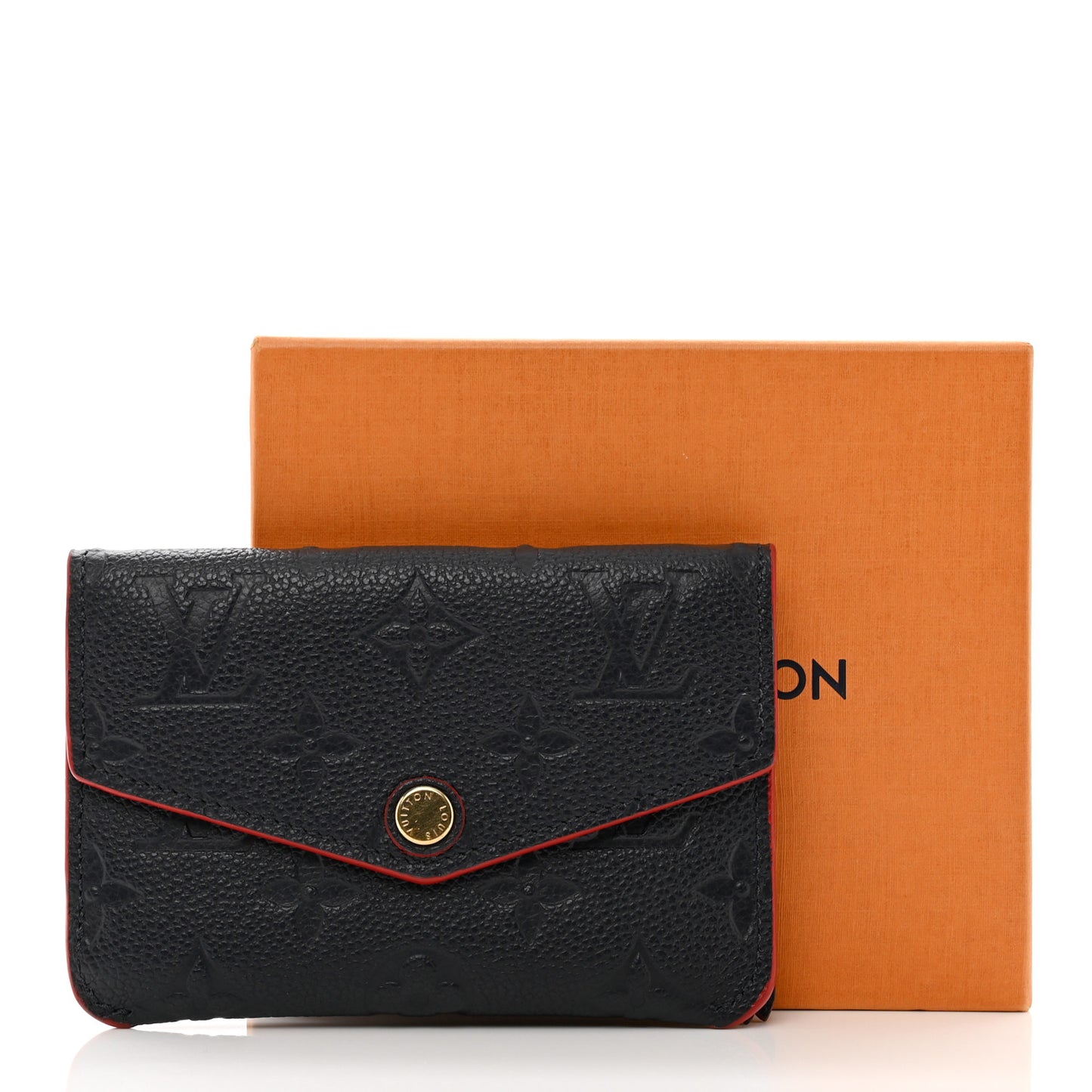 Empreinte Key Pouch Marine Rouge
