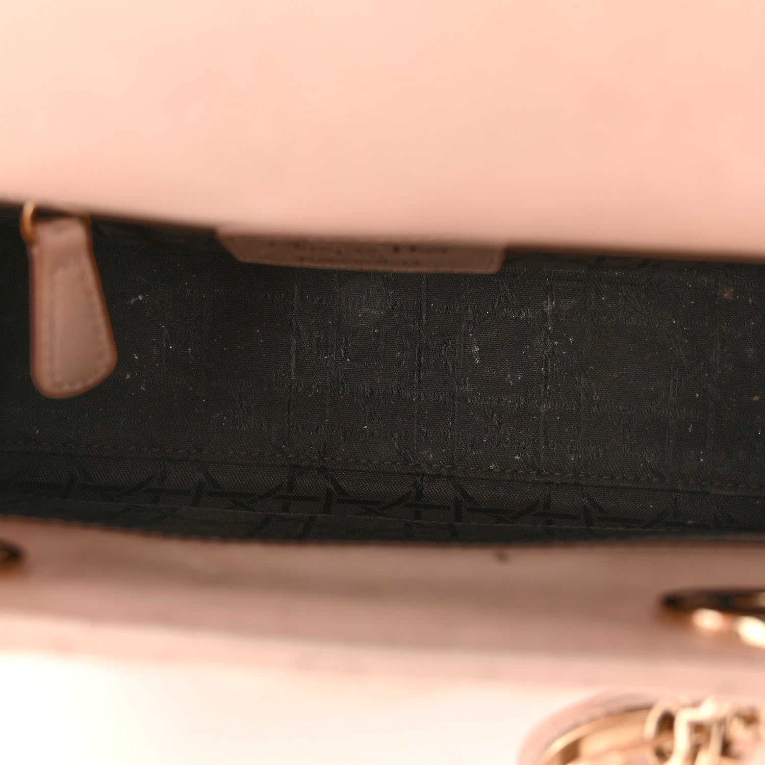 Christian Dior Lambskin Cannage Small My ABCDior Lady Dior Pink 5 of 11