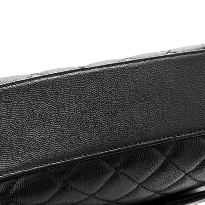 Chanel Caviar Quilted Mini Coco Handle Flap Black 12 of 13