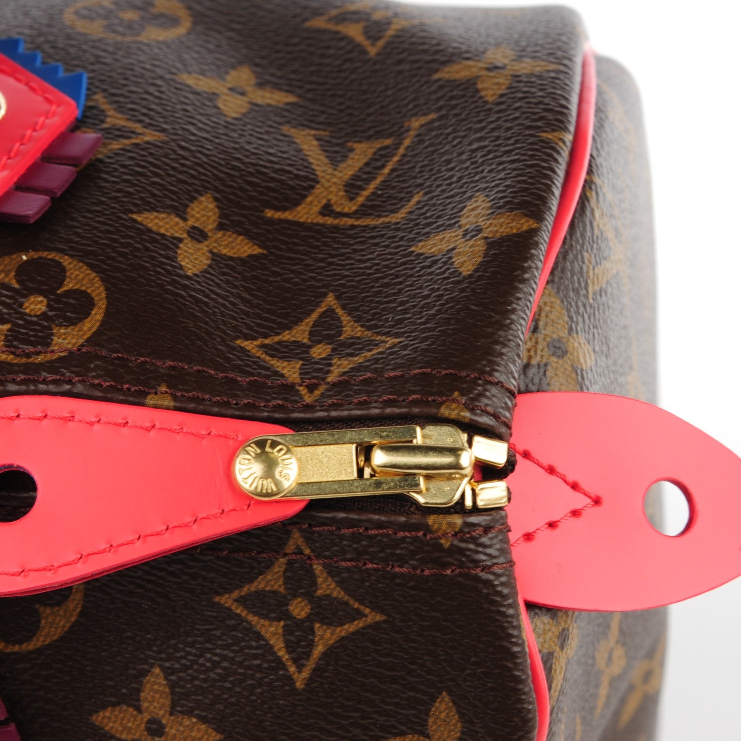 Louis Vuitton Monogram Totem Speedy 30 Flamingo 6 of 8