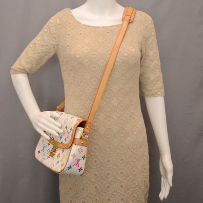 Louis Vuitton Monogram Multicolor Sologne White 2 of 9