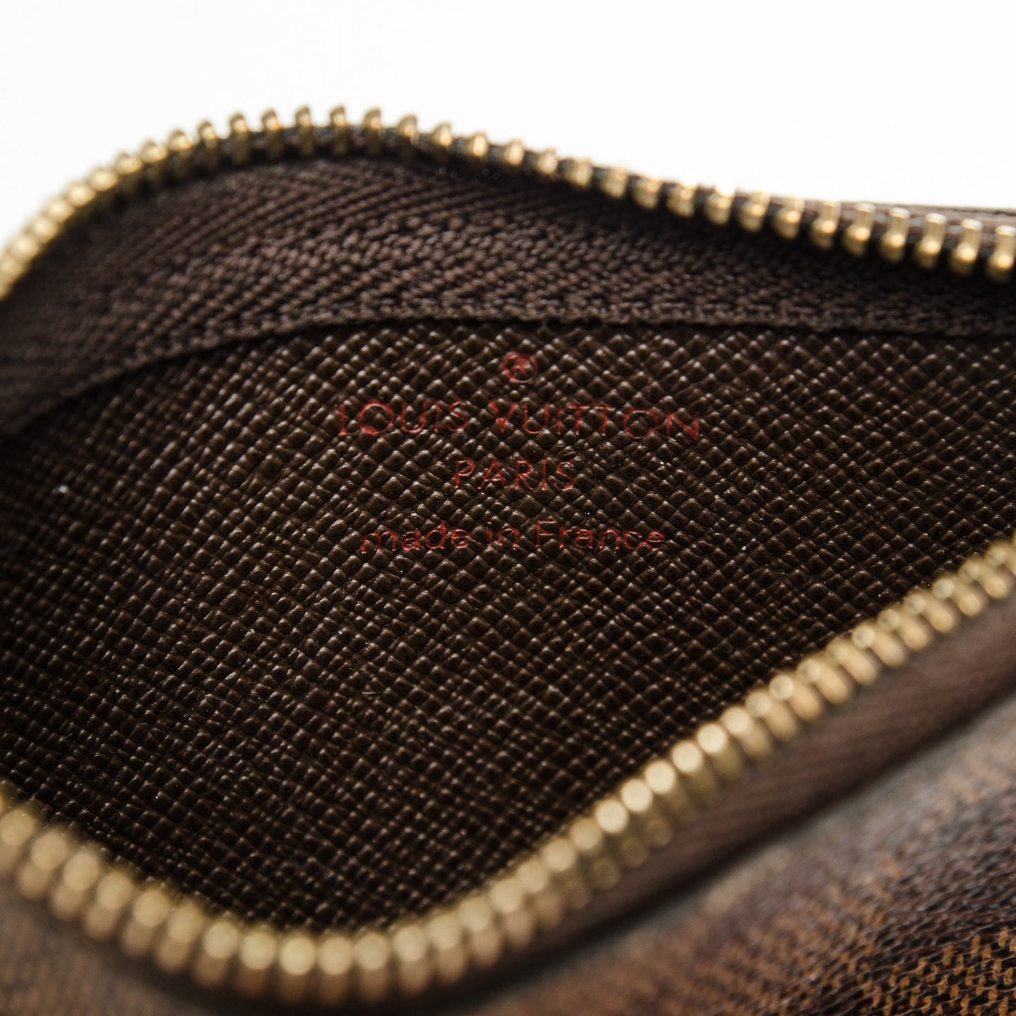 Damier Ebene Key Pouch