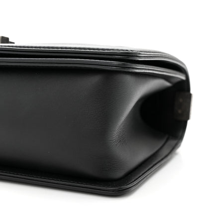 Chanel Calfskin Quilted Medium Boy Flap Black 10 of 11