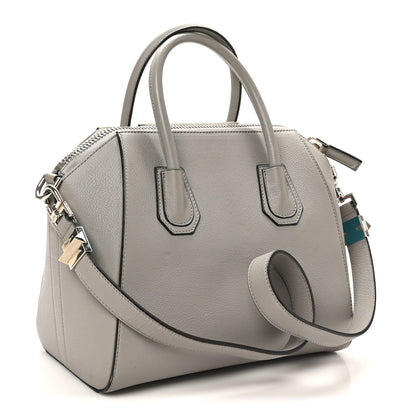 Givenchy Sugar Goatskin Small Antigona Pearl Grey 3 of 10