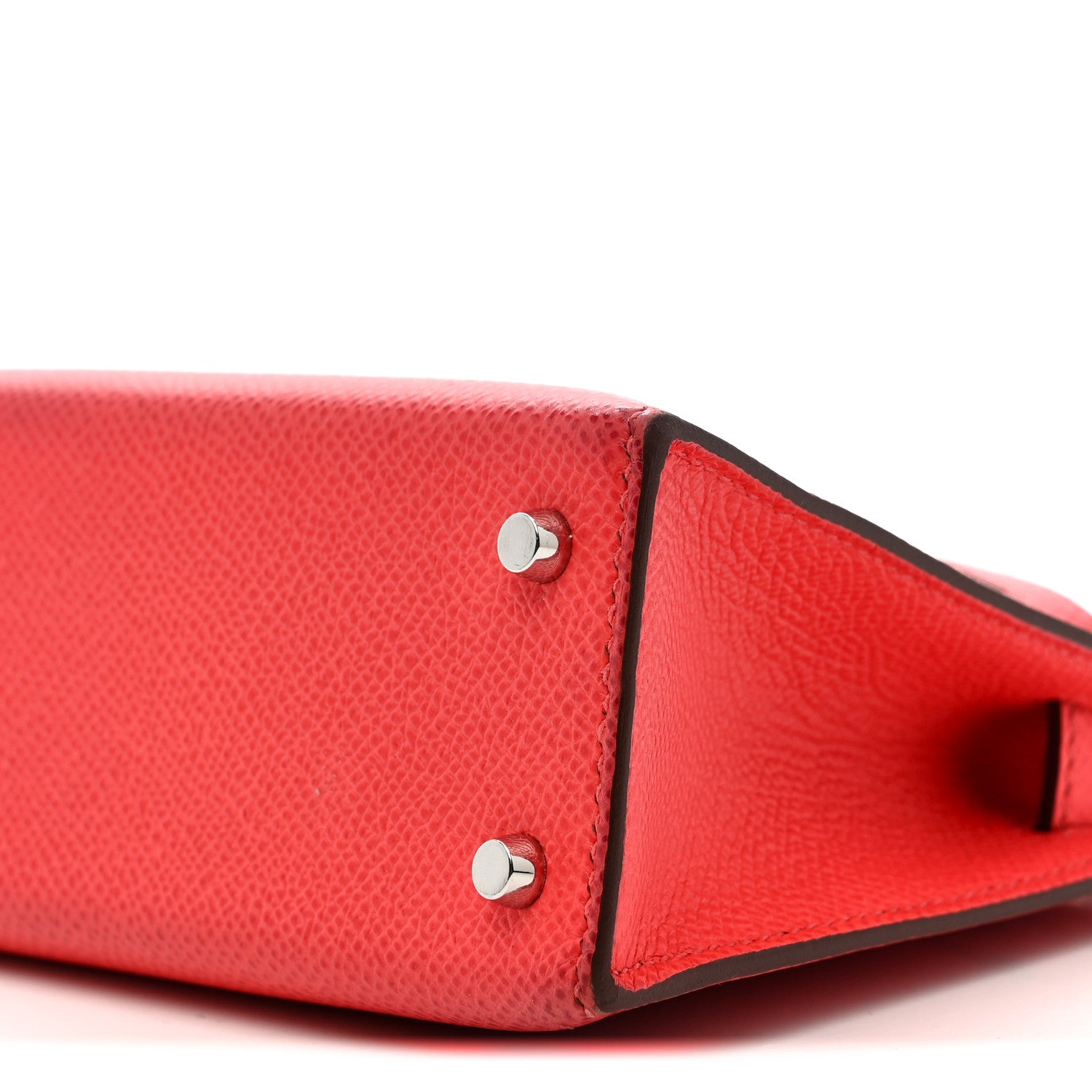 Hermes Epsom Horseshoe Mini Kelly Sellier 20 Rose Texas Bleu Saphir 10 of 14