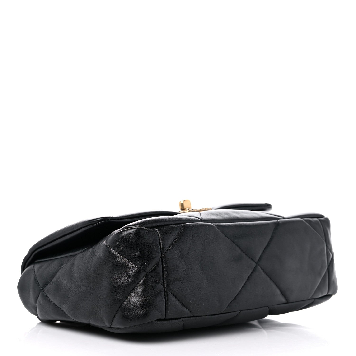 Chanel Lambskin Quilted Medium Chanel 19 Flap Black 4 of 9