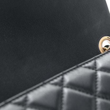 Chanel Lambskin Quilted Mini Pearl Crush Flap Black 11 of 11