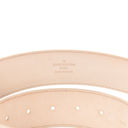 Louis Vuitton Damier Azur LV Initiales Belt 95 38 4 of 6