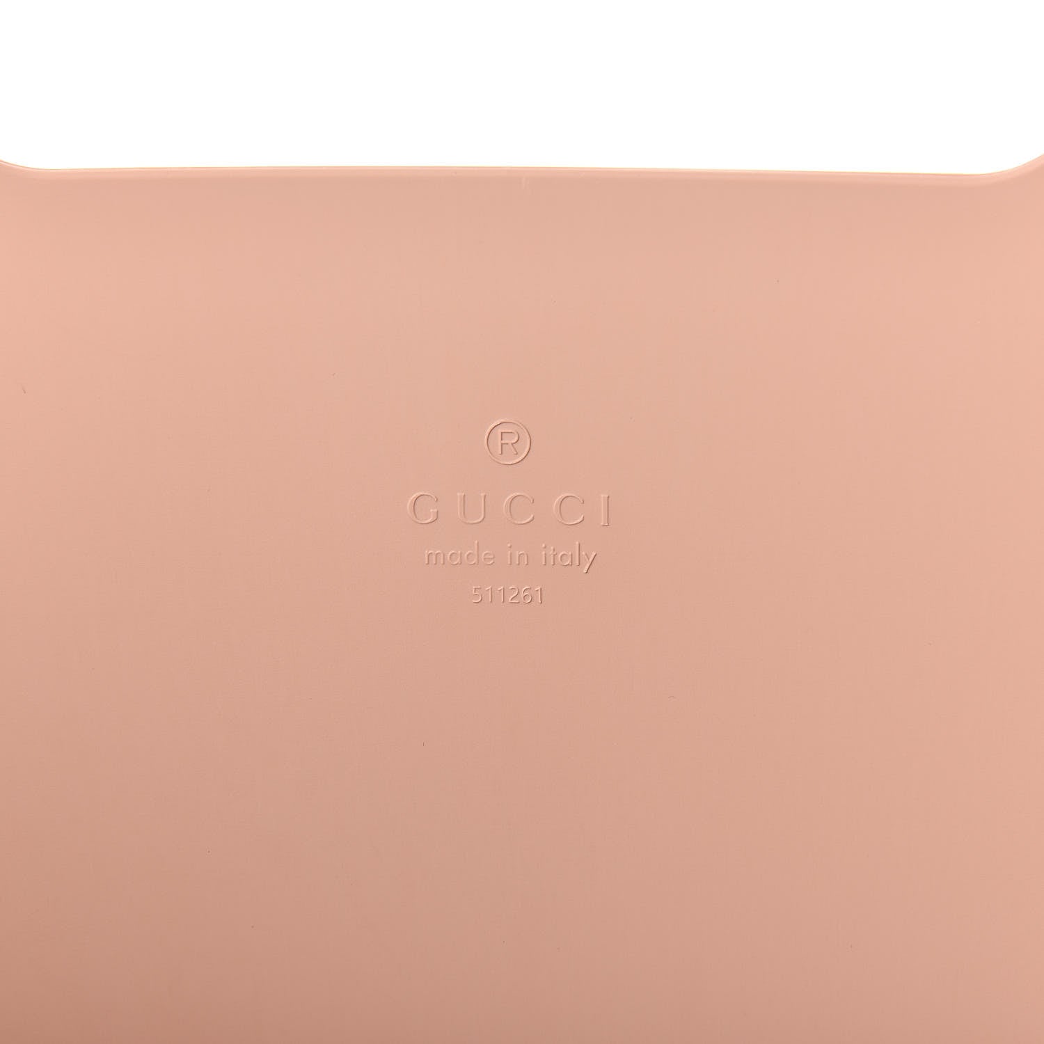 Gucci Rubber Oversized Logo Tote Rosa 6 of 12
