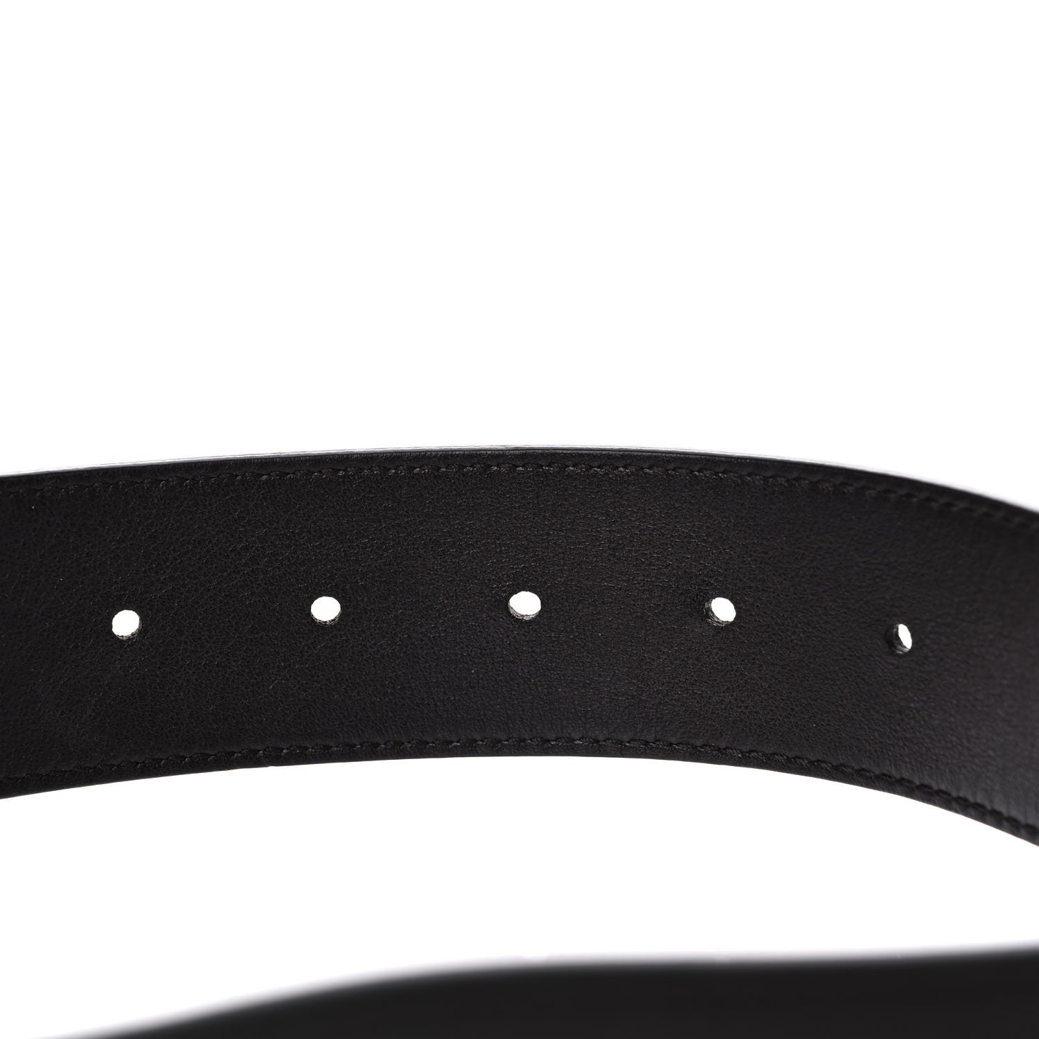 Gucci Moon Calfskin Double G 40mm Belt 105 42 Dark Cocoa 4 of 5