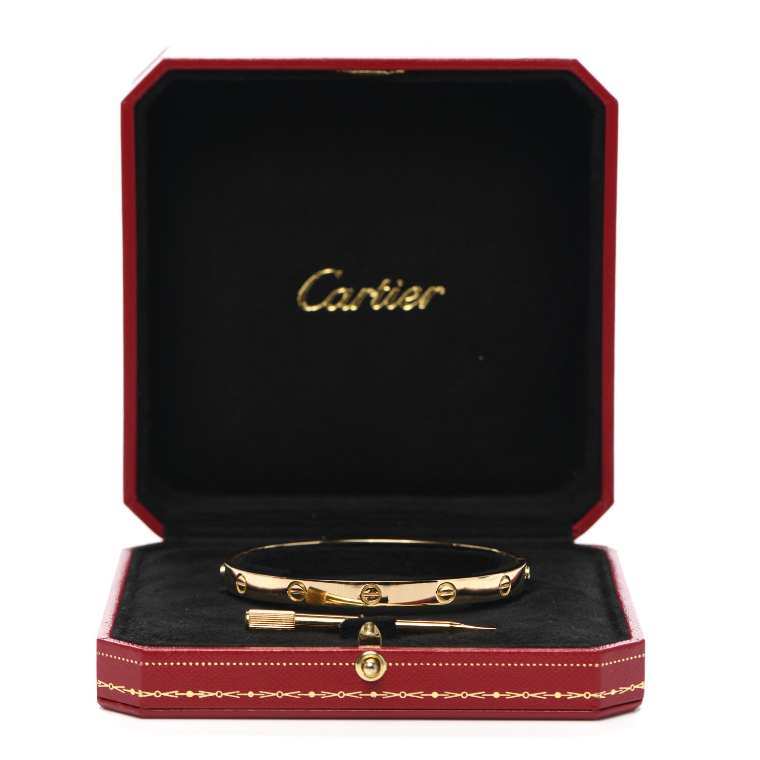 Cartier 18K Yellow Gold LOVE Bracelet 20 5 of 5