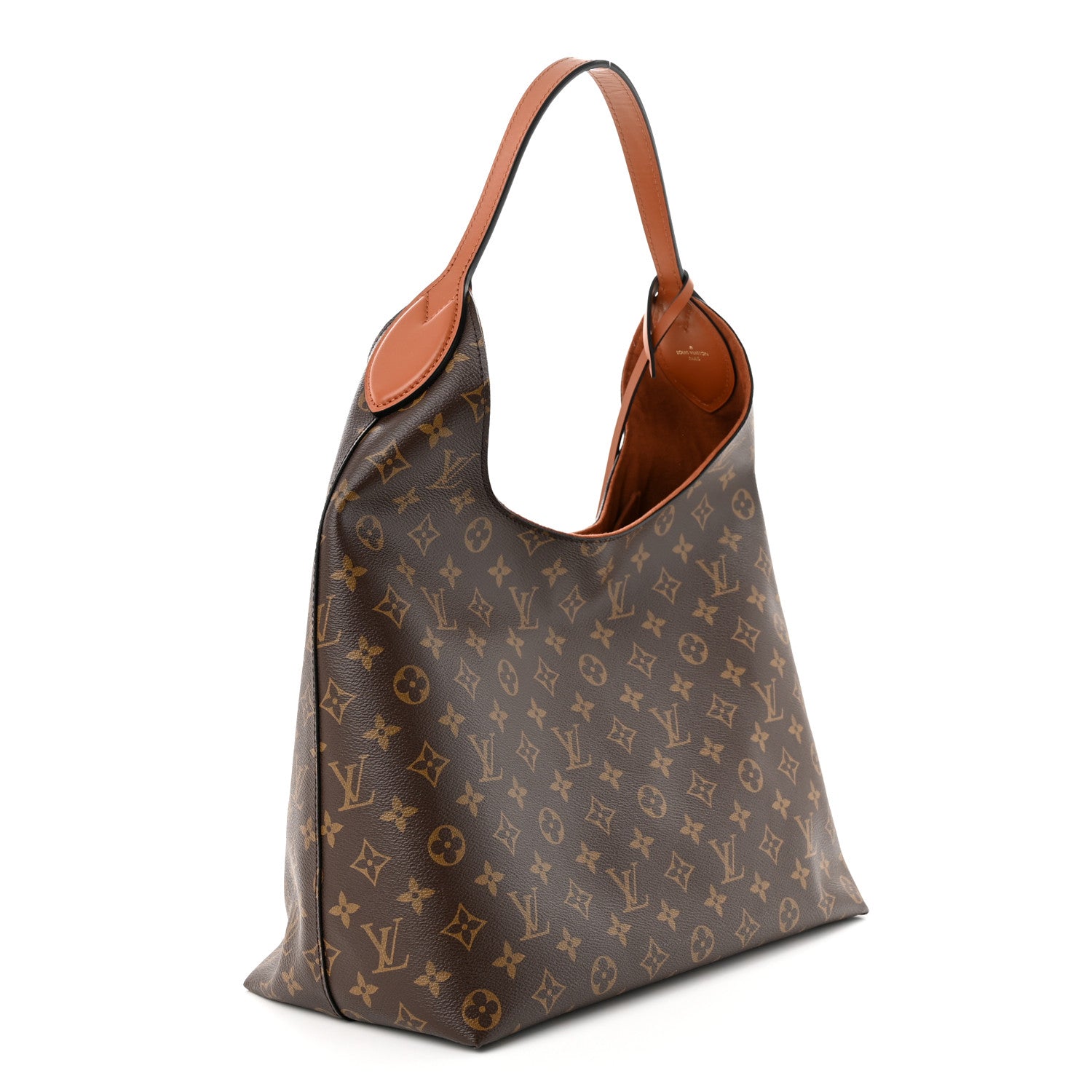 Louis Vuitton Monogram Flower Hobo Caramel 3 of 11