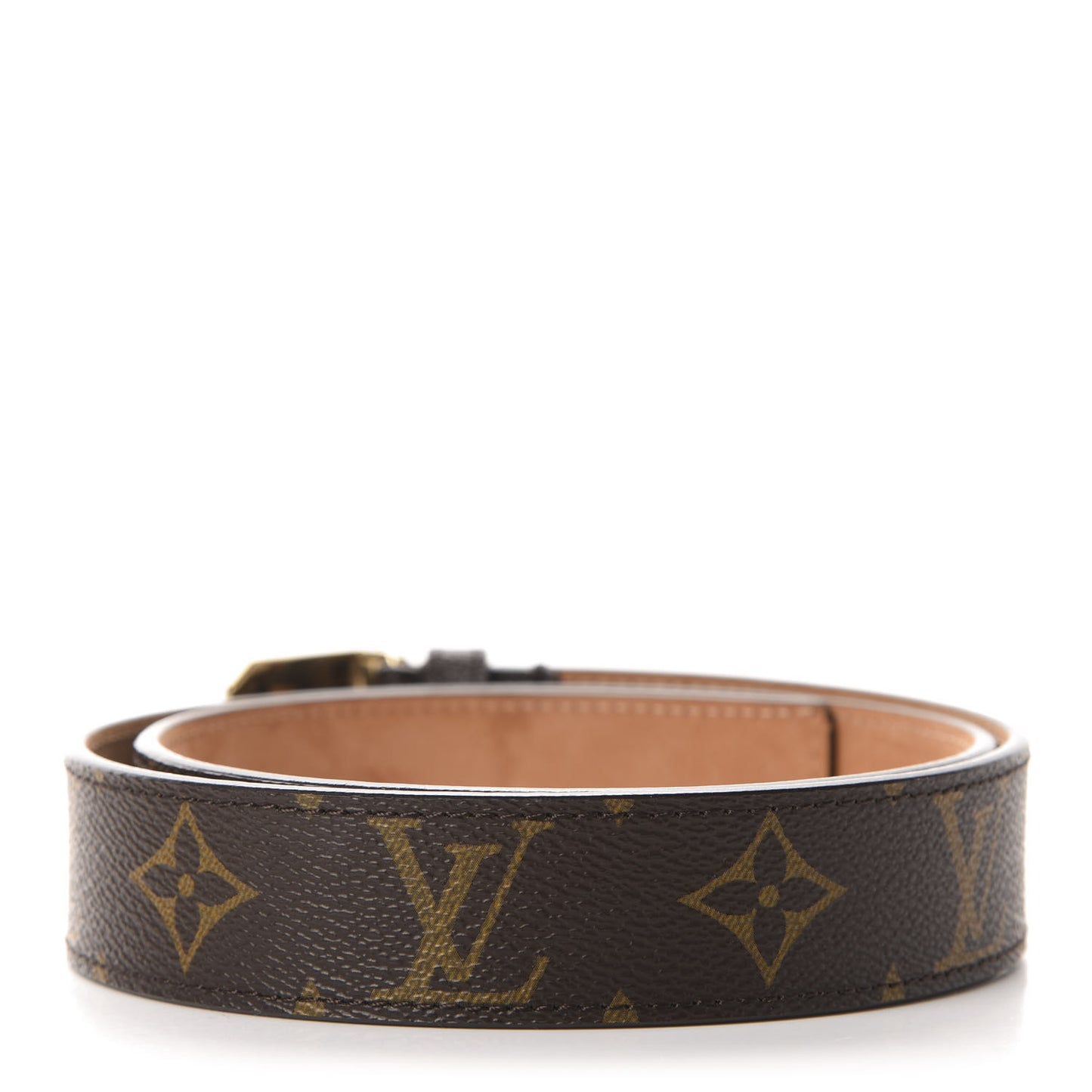 Monogram 30mm Cabochon Belt 75 30