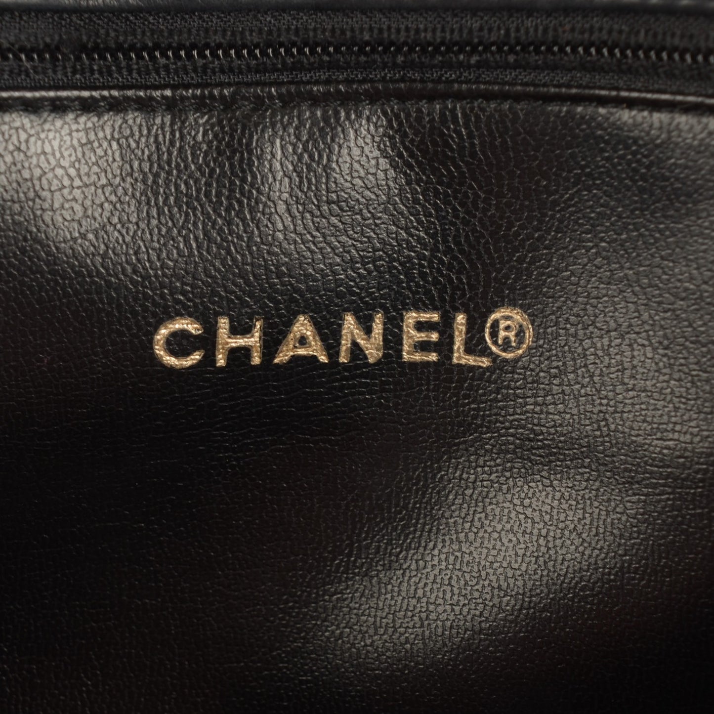 Lambskin Quilted Large Shoulder Flap Bag Black