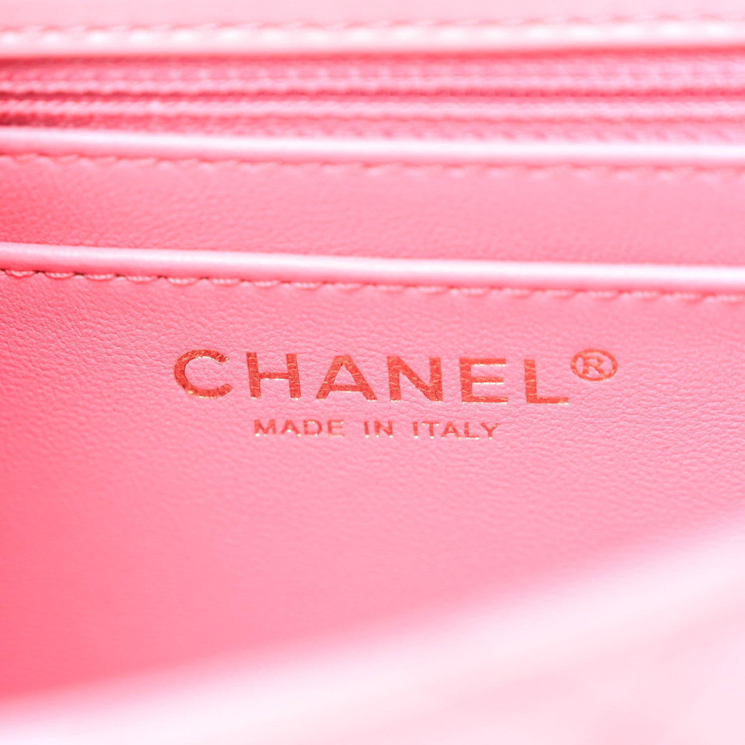 Chanel Lambskin Metal Quilted Twist Top Handle Flap With Chain Light Pink 6 of 11