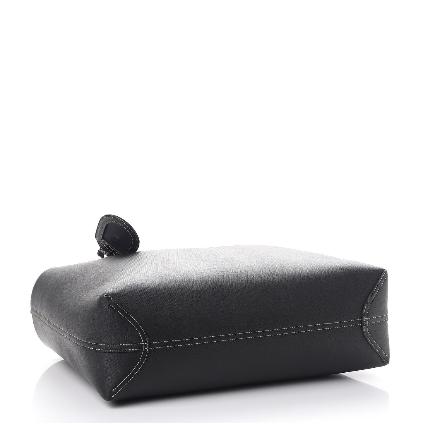 Calfskin GG Supreme Monogram Medium Reversible Tote Black
