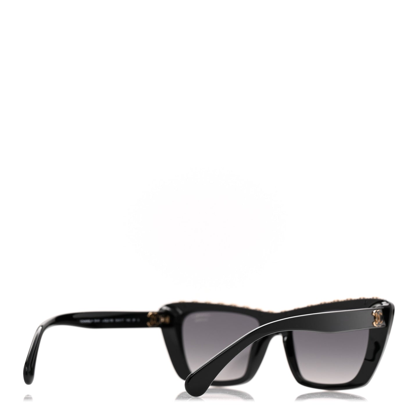 Acetate Polarized Butterfly Sunglasses 5540 Black