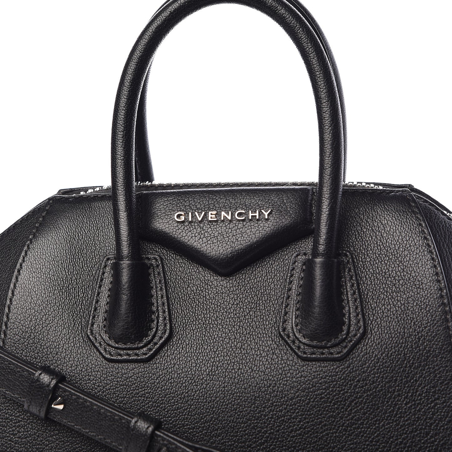 Sugar Goatskin Mini Antigona Black