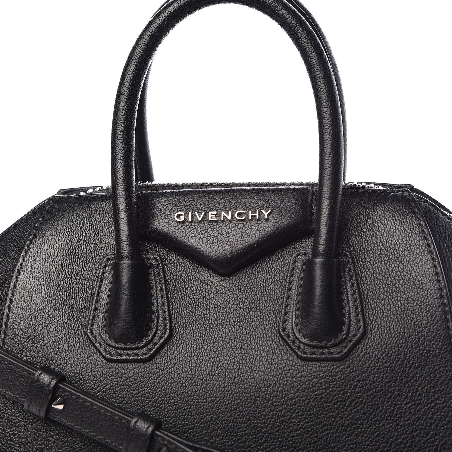 Givenchy Sugar Goatskin Mini Antigona Black 9 of 11