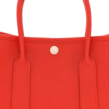 Hermes Vache Country Garden Party TPM 30 Rouge Tomate 8 of 13