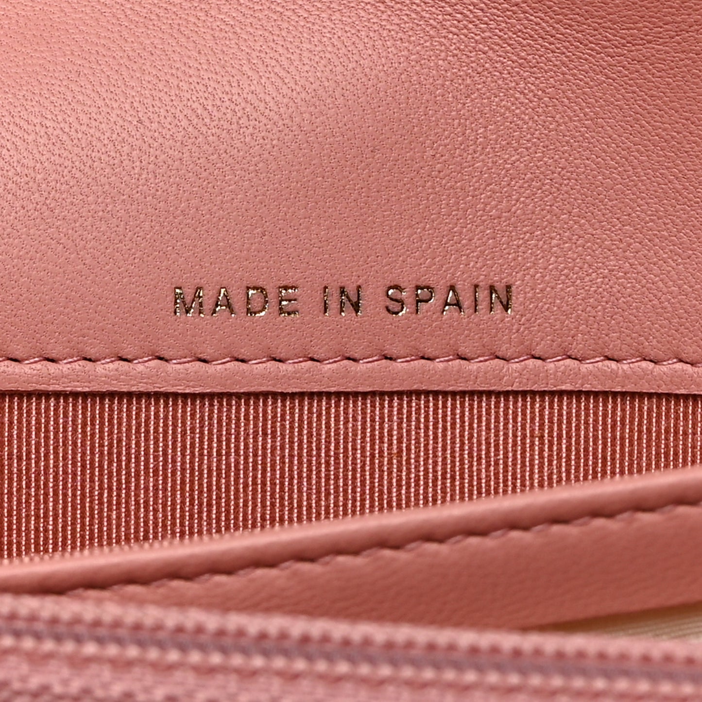 Lambskin Quilted Large Gusset Flap Wallet Pink