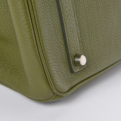 Hermes Togo Birkin 35 Vert Veronese 37 of 37