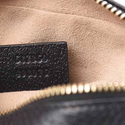 Gucci Calfskin Web Mini Ophidia Shoulder Bag Black 7 of 12