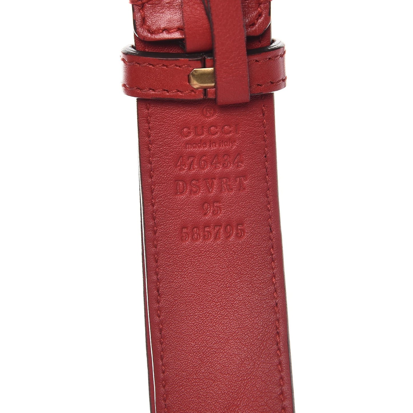 Calfskin Matelasse GG Marmont Belt Bag 95 38 Hibiscus Red