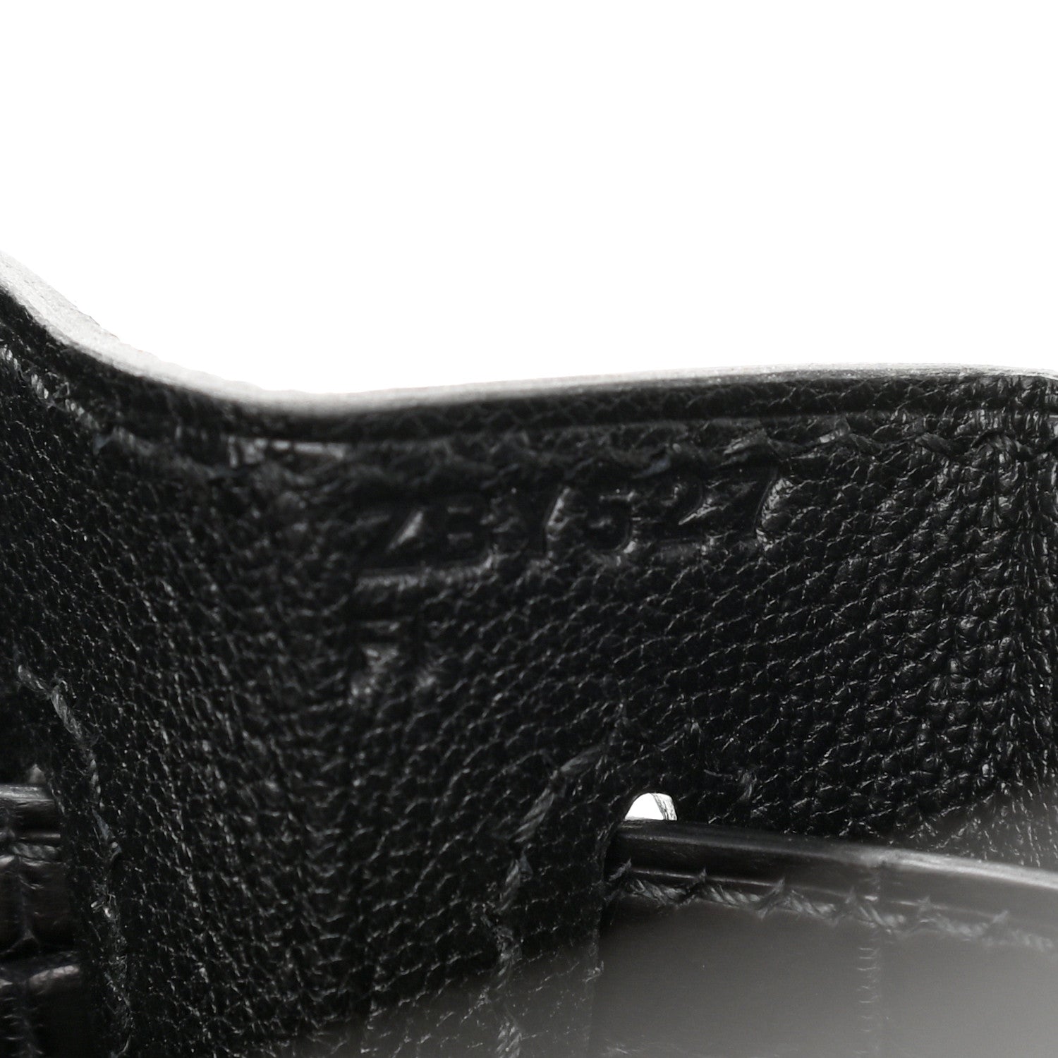 Hermes Togo Matte Porosus Crocodile Kelly Retourne Touch 28 Black 7 of 11