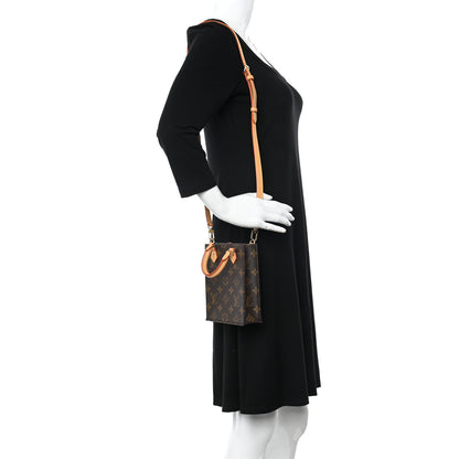 Louis Vuitton Monogram Petit Sac Plat 2 of 10