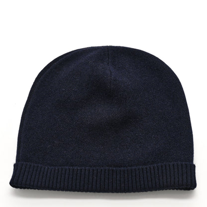 Gucci Cashmere Double G Beanie M Navy Beige 3 of 5