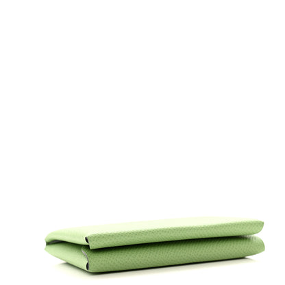 Hermes Epsom Calvi Duo Card Case Vert Criquet 4 of 8