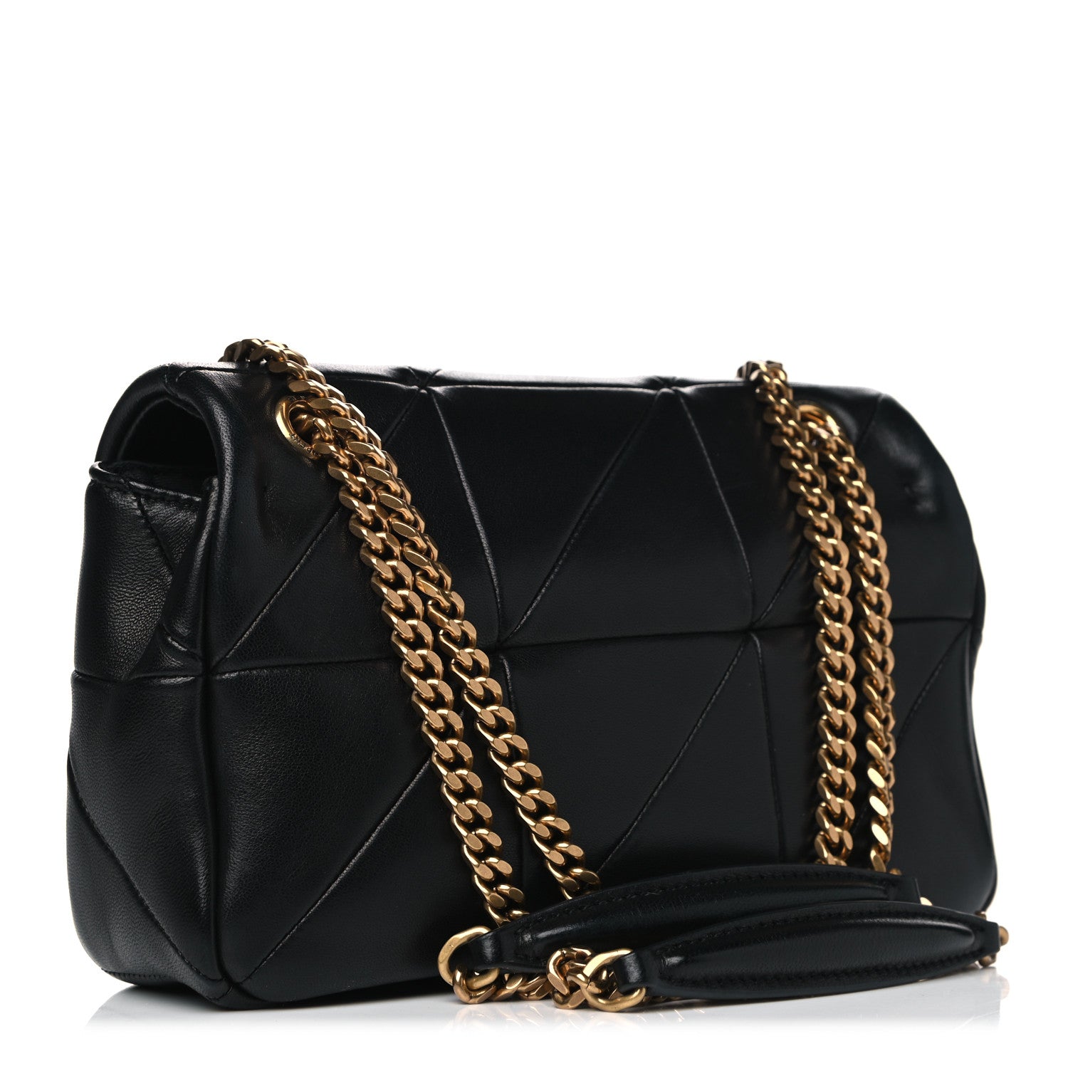 Saint Laurent Lambskin Patchwork Monogram Small Jamie Black 3 of 16