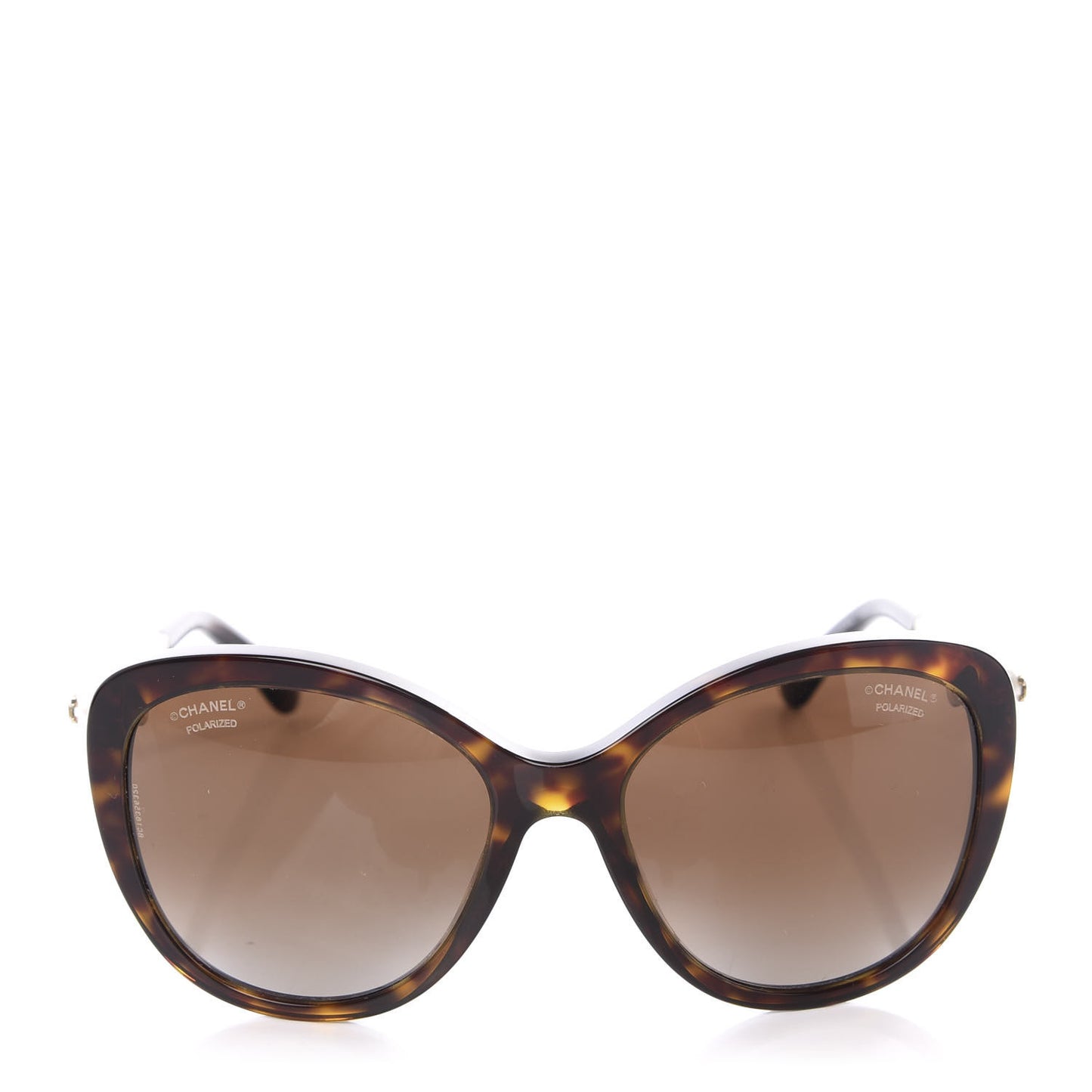 Cat Eye Pearl Sunglasses 5340-H Tortoise