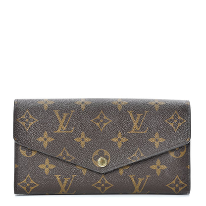 Louis Vuitton Monogram Sarah Wallet NM 1 of 8