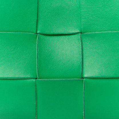 Bottega Veneta Calfskin Maxi Intrecciato Cassette Pouch On Strap Parakeet 8 of 10