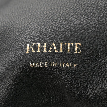 Khaite Smooth Calfskin Aria Bucket Bag Black 6 of 11