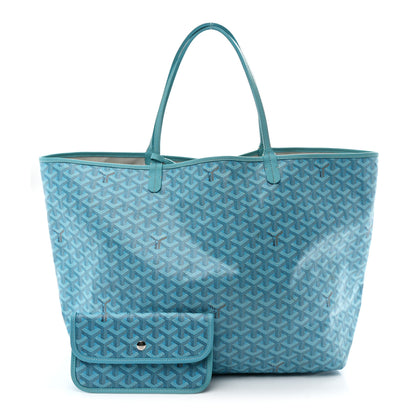 Goyard Goyardine Saint Louis GM Balise Beach Towel Set Turquoise 3 of 12