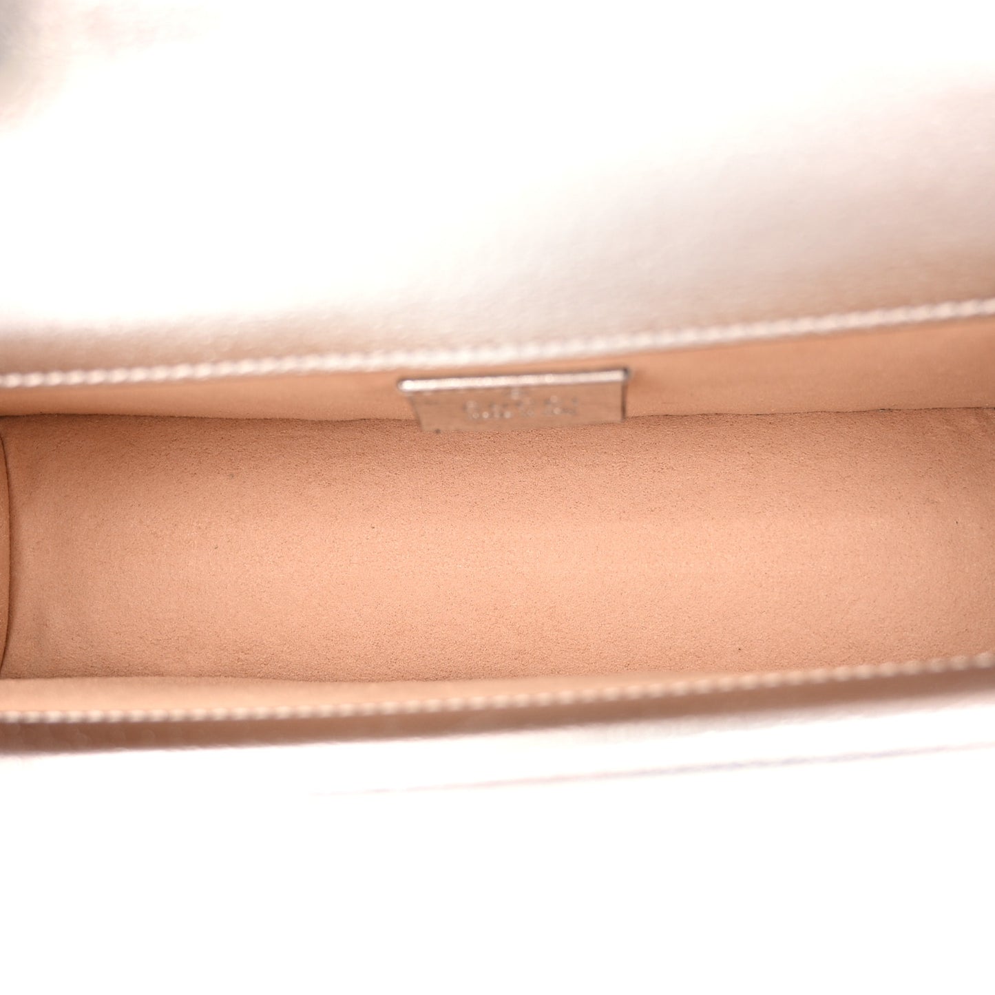 Metallic Textured Calfskin Crystal Small Dionysus Shoulder Bag Silver