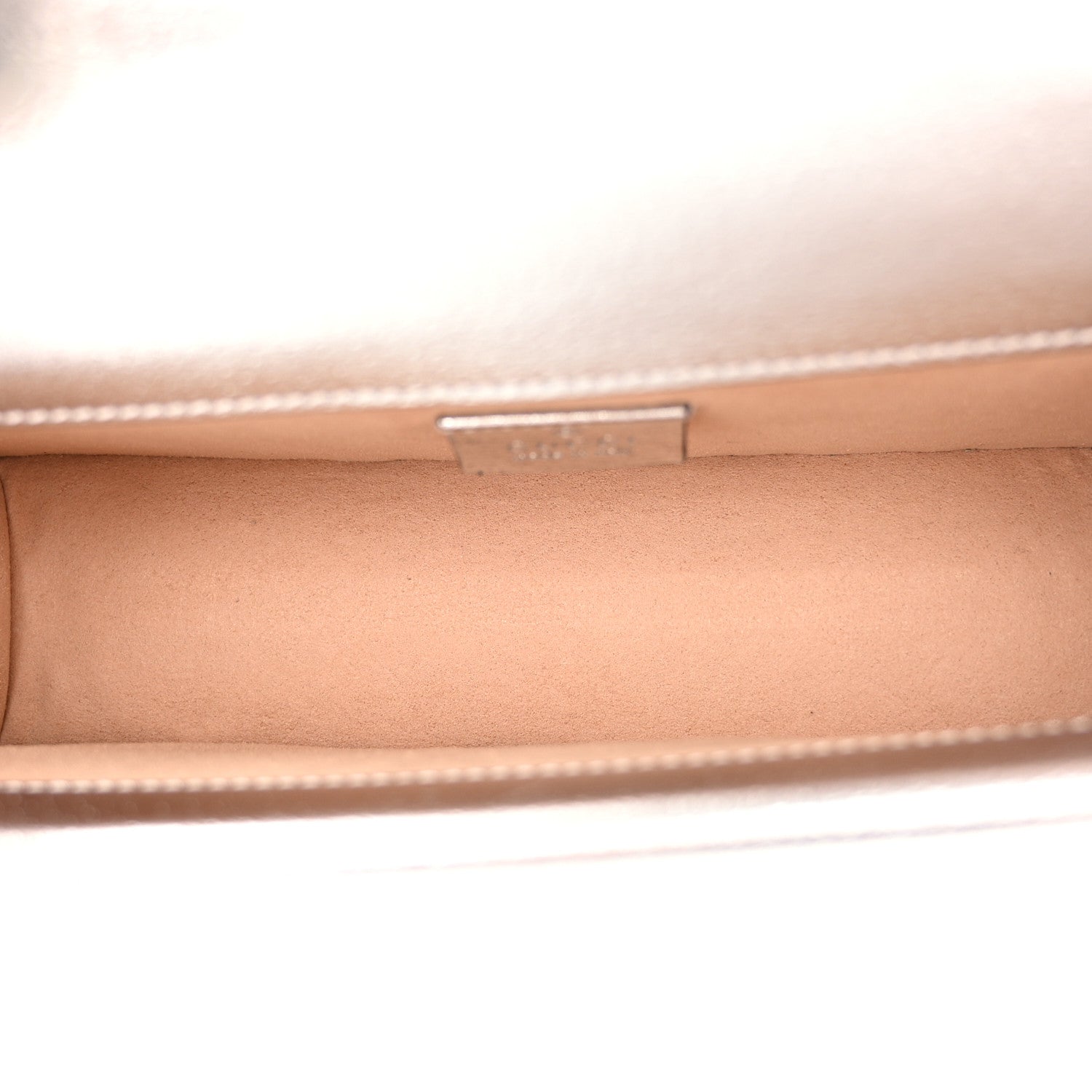 Gucci Metallic Textured Calfskin Crystal Small Dionysus Shoulder Bag Silver 5 of 13