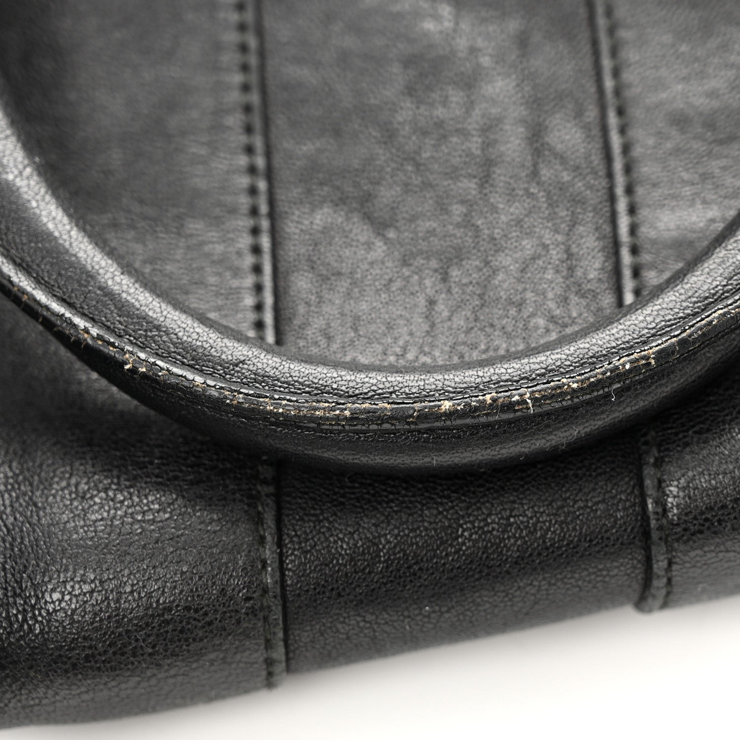 Saint Laurent Sheepskin Small Cabas ChYc Black 11 of 17