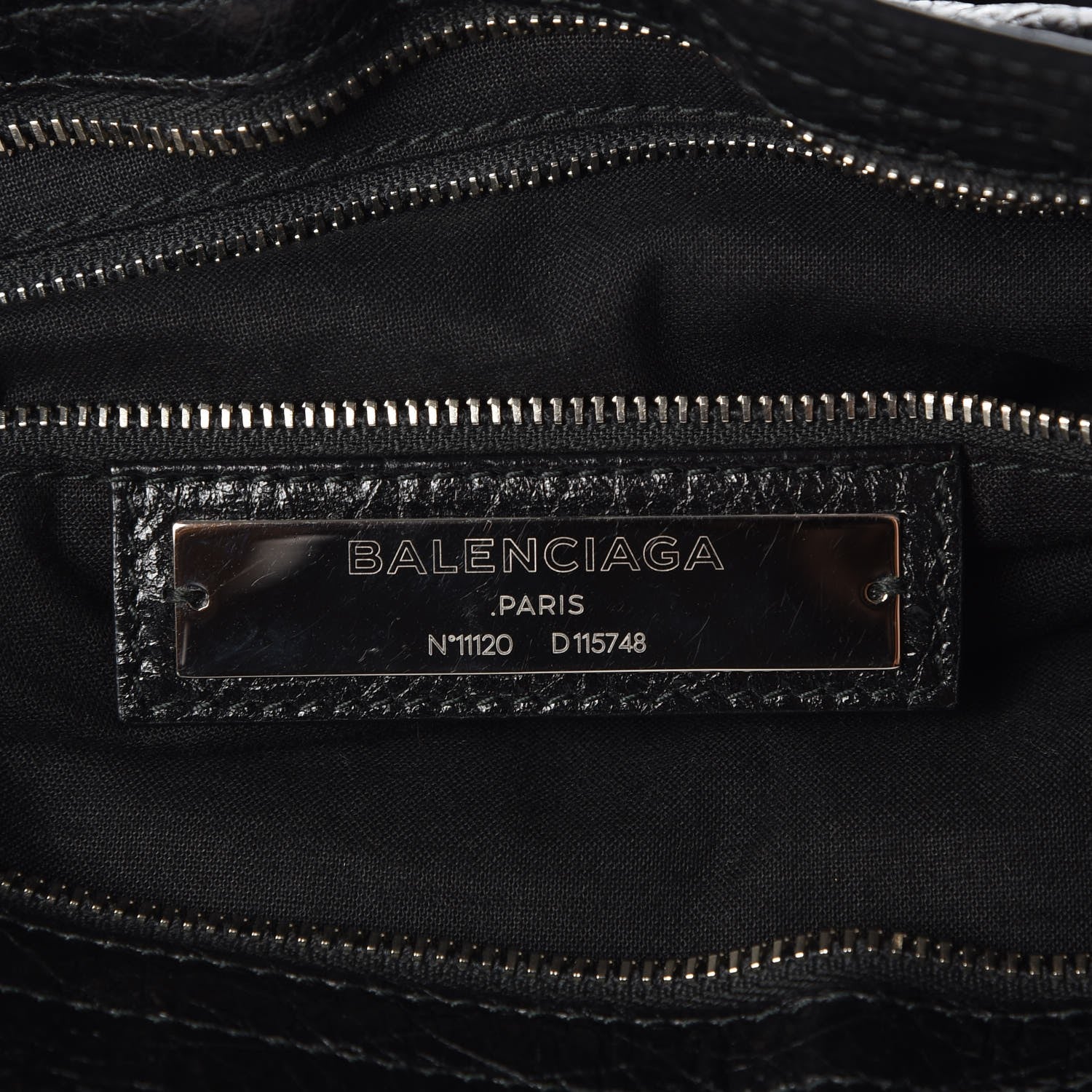 Balenciaga Agneau Classic Hardware City Black 7 of 8
