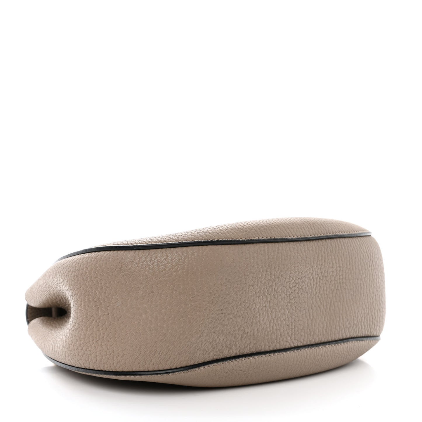 Grained Lambskin Drew Shoulder Bag Motty Grey