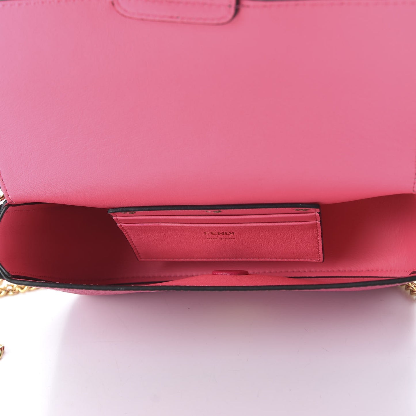 Cuoio Romano Mini Baguette Fuxia