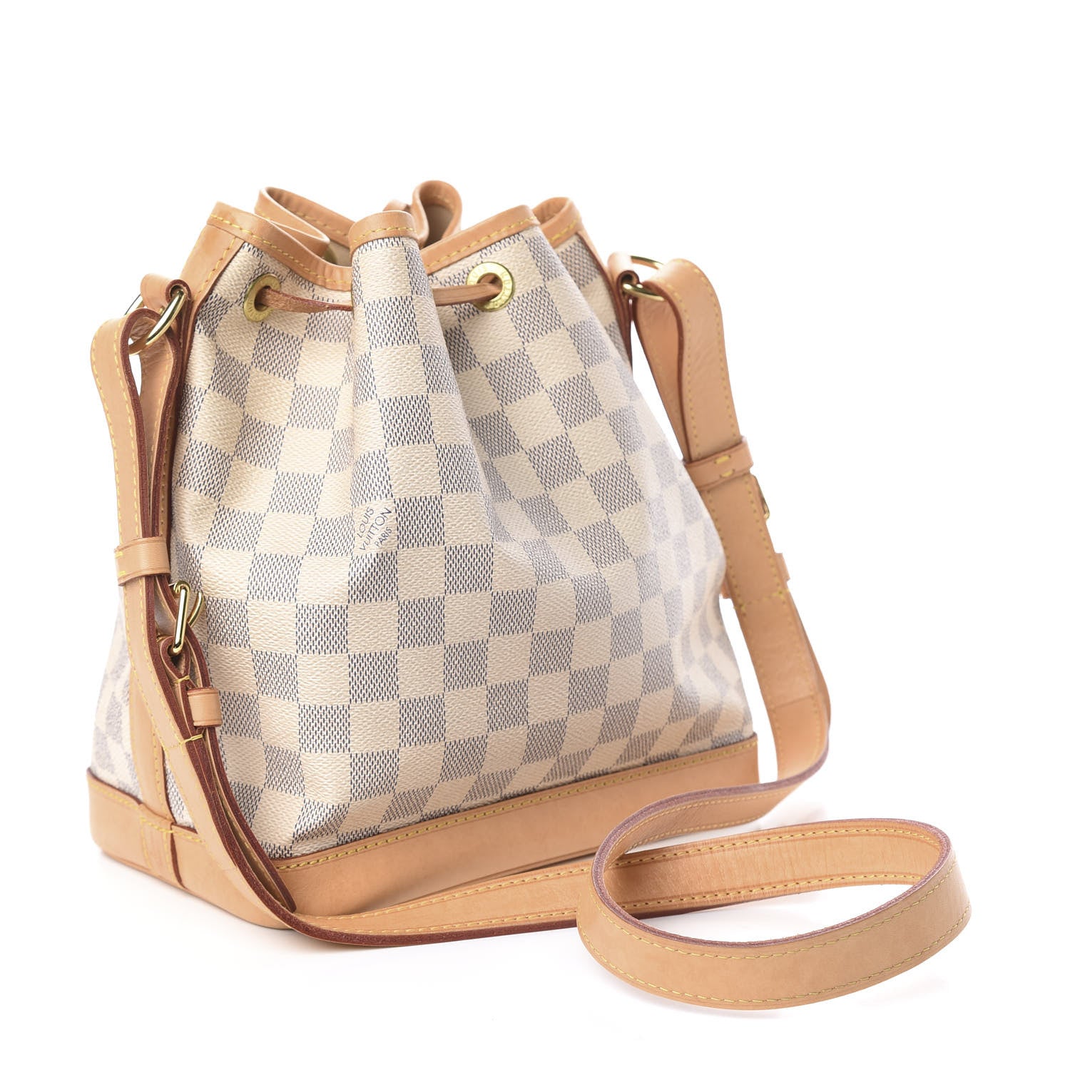 Louis Vuitton Damier Azur Noe BB 2 of 14